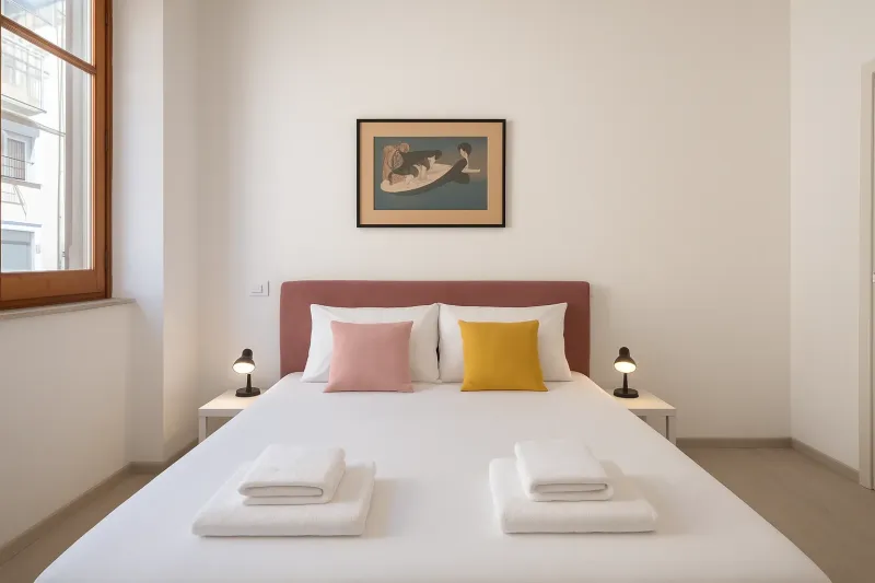 Casa Ofride – Appartamento luminoso con due camere matrimoniali a Cagliari

 - immagine principale